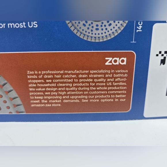 ⭐️3/$15 2 Shower Drain Hair Catcher Superior Drain Protection Premium Silicone - Picture 7 of 8